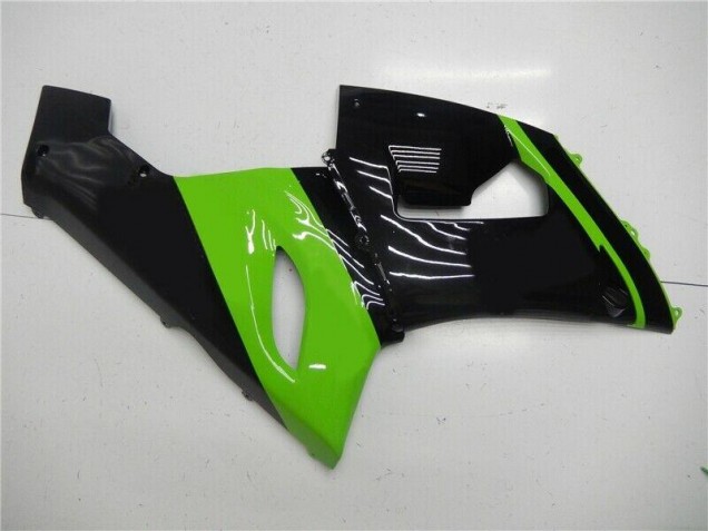 Verde Preto Injeção Kit Carenagem Kawasaki ZX6R 05-06 Verde Preto Injeção Kit Carenagem Kawasaki ZX6R 05-06