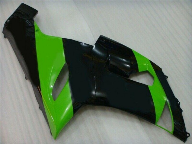 Verde Preto Injeção Kit Carenagem Kawasaki ZX6R 05-06