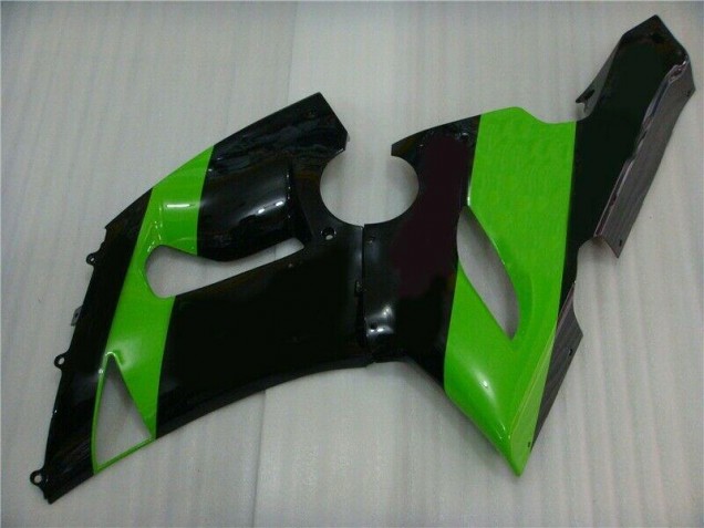 Verde Preto Injeção Kit Carenagem Kawasaki ZX6R 05-06