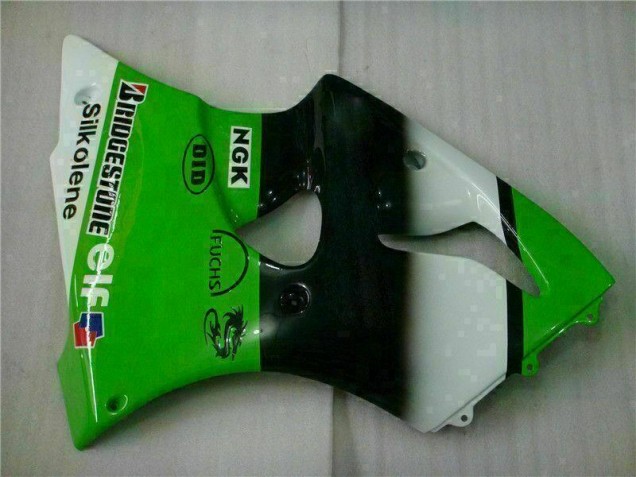 Verde Preto Injeção Kits Carenagem Kawasaki ZX6R 00-02