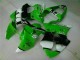 Verde Preto Injeção Kits Carenagem Kawasaki ZX6R 00-02