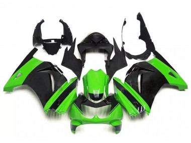 Verde Preto Kit Completo Carenagem Kawasaki EX250 08-12