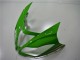 Verde Preto Kits Carenagem Kawasaki ZX6R 13-18
