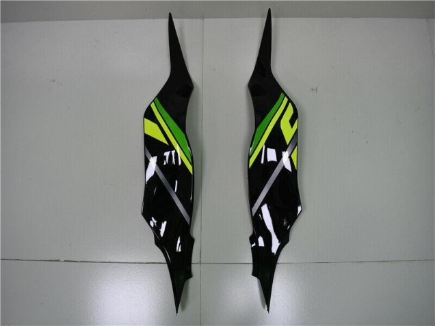 Verde Preto Kits Carenagem Kawasaki ZX6R 13-18