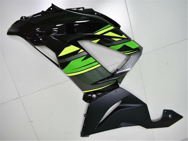Verde Preto Kits Carenagem Kawasaki ZX6R 13-18