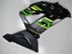 Verde Preto Kits Carenagem Kawasaki ZX6R 13-18