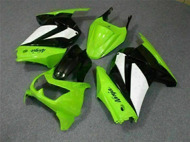 Verde Preto Ninja Abs Kits Carenagem Kawasaki EX250 08-12