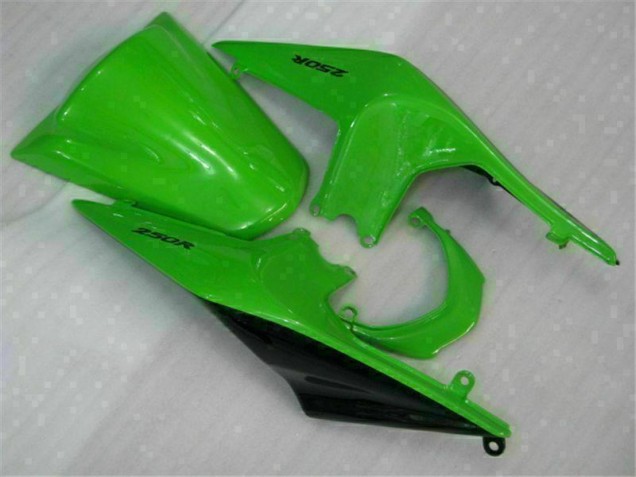 Verde Preto Ninja Abs Plástico Kawasaki EX250 08-12