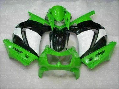 Verde Preto Ninja Abs Plástico Kawasaki EX250 08-12