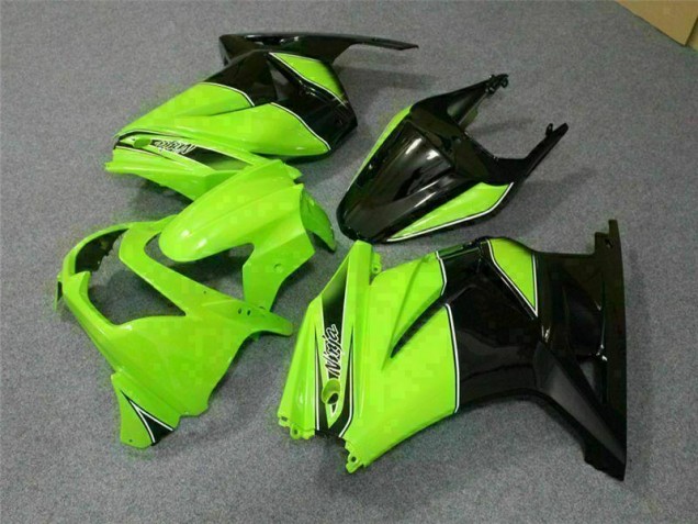 Verde Preto Ninja Carenagem & Plástico Kawasaki EX250 08-12
