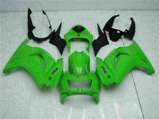 Verde Preto Ninja Kits Carenagem Kawasaki EX250 08-12 Verde Preto Ninja Kits Carenagem Kawasaki EX250 08-12