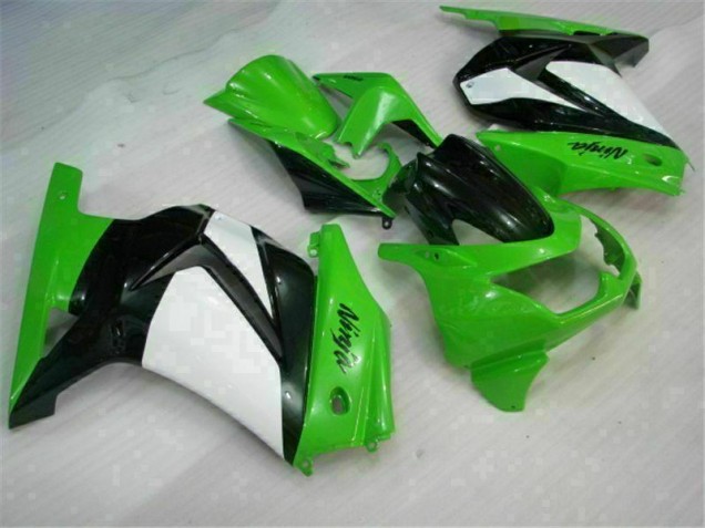 Verde Preto Ninja Kits Completo Carenagem Kawasaki EX250 08-12 Verde Preto Ninja Kits Completo Carenagem Kawasaki EX250 08-12