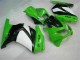 Verde Preto Ninja Kits Completo Carenagem Kawasaki EX250 08-12 Verde Preto Ninja Kits Completo Carenagem Kawasaki EX250 08-12