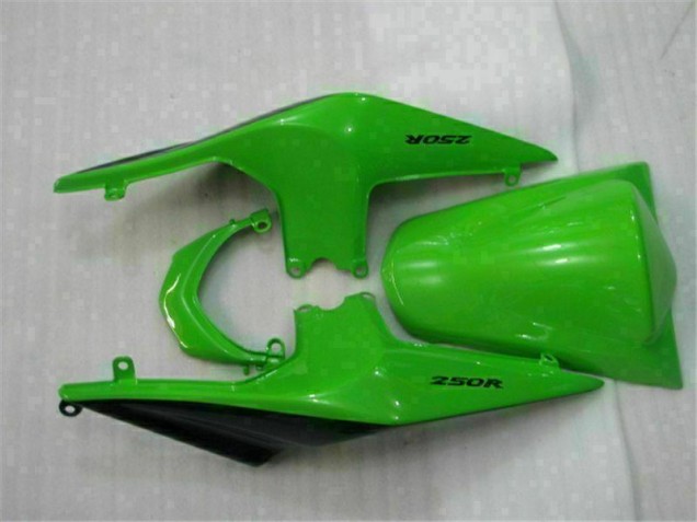 Verde Preto Ninja Kits Completo Carenagem Kawasaki EX250 08-12 Verde Preto Ninja Kits Completo Carenagem Kawasaki EX250 08-12