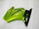 Verde Preto Plástico Kawasaki EX250 08-12 Verde Preto Plástico Kawasaki EX250 08-12