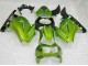 Verde Preto Plástico Kawasaki EX250 08-12 Verde Preto Plástico Kawasaki EX250 08-12