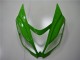 Verde Preto Plásticos Kawasaki ZX6R 13-18