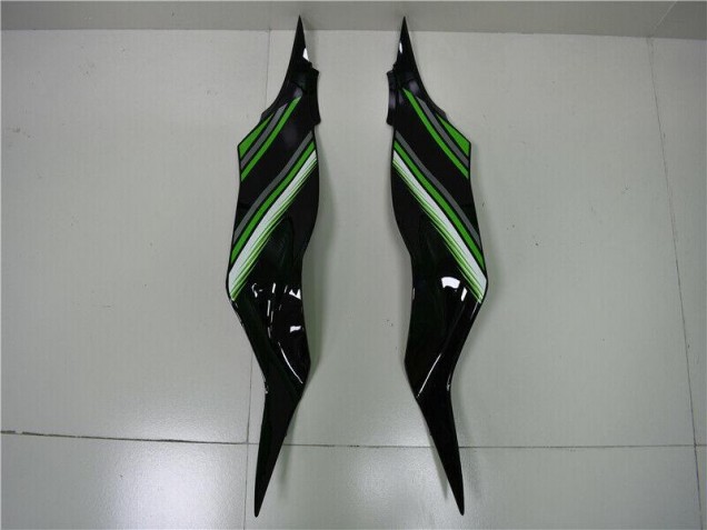 Verde Preto Plásticos Kawasaki ZX6R 13-18