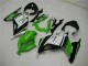 Verde Preto Prata Carenagem Kawasaki EX300 13-16 Verde Preto Prata Carenagem Kawasaki EX300 13-16