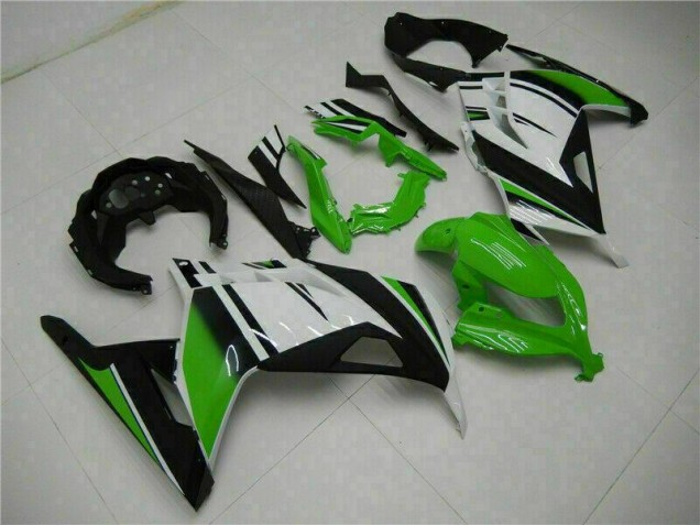 Verde Preto Prata Carenagem Kawasaki EX300 13-16 Verde Preto Prata Carenagem Kawasaki EX300 13-16