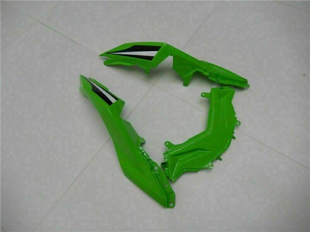 Verde Preto Prata Carenagem Kawasaki EX300 13-16 Verde Preto Prata Carenagem Kawasaki EX300 13-16