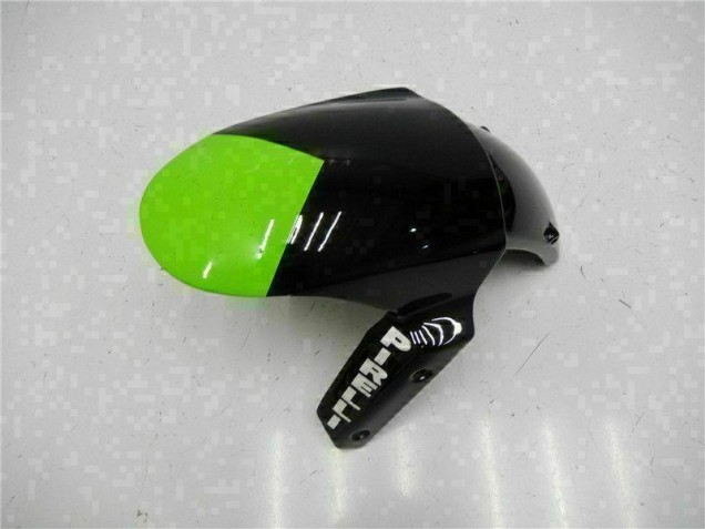 Verde Preto Vermelho Carenagem Kawasaki ZX6R 09-12 Verde Preto Vermelho Carenagem Kawasaki ZX6R 09-12