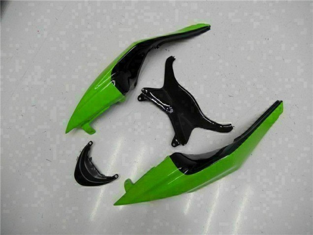 Verde Preto Vermelho Carenagem Kawasaki ZX6R 09-12 Verde Preto Vermelho Carenagem Kawasaki ZX6R 09-12