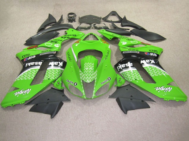 Verde Touch 4 Carenagem Kawasaki ZX6R 07-08 Verde Touch 4 Carenagem Kawasaki ZX6R 07-08