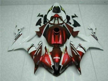Vermelho Abs Kits Completos Carenagem Yamaha R1 04-06