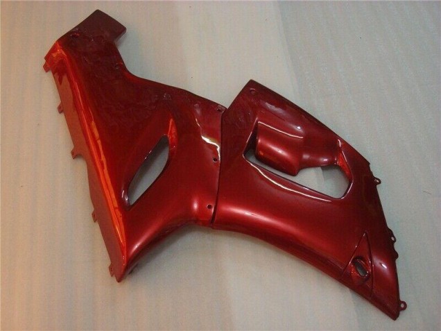 Vermelho Abs Plástico Kawasaki ZX6R 05-06 Vermelho Abs Plástico Kawasaki ZX6R 05-06