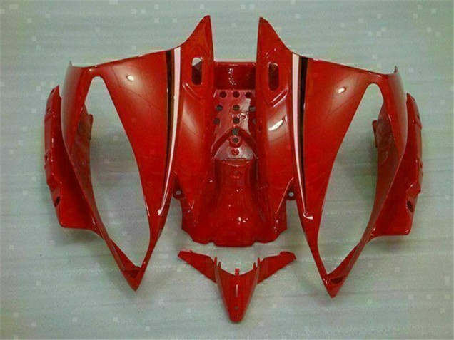 Vermelho Branco Abs Kits Carenagem Yamaha R6 06-07 Vermelho Branco Abs Kits Carenagem Yamaha R6 06-07