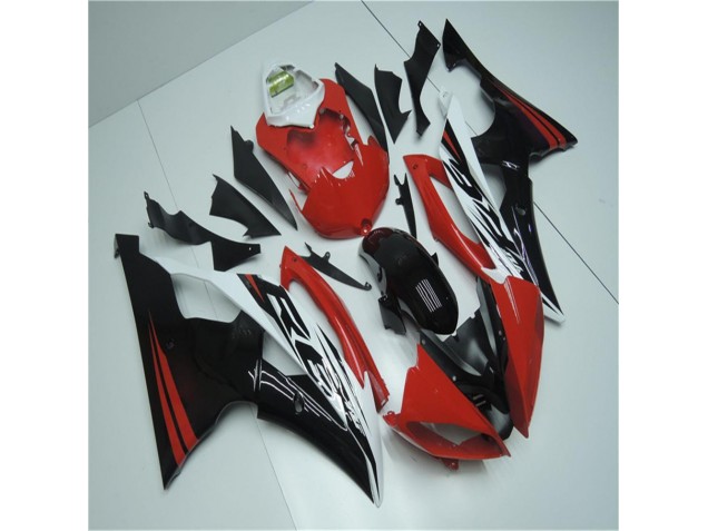 Vermelho Branco Abs Kits Completos Carenagem Yamaha R6 08-16