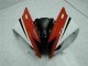 Vermelho Branco Abs Plástico Yamaha R6 06-07 Vermelho Branco Abs Plástico Yamaha R6 06-07