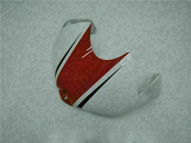 Vermelho Branco Abs Plástico Yamaha R6 06-07 Vermelho Branco Abs Plástico Yamaha R6 06-07