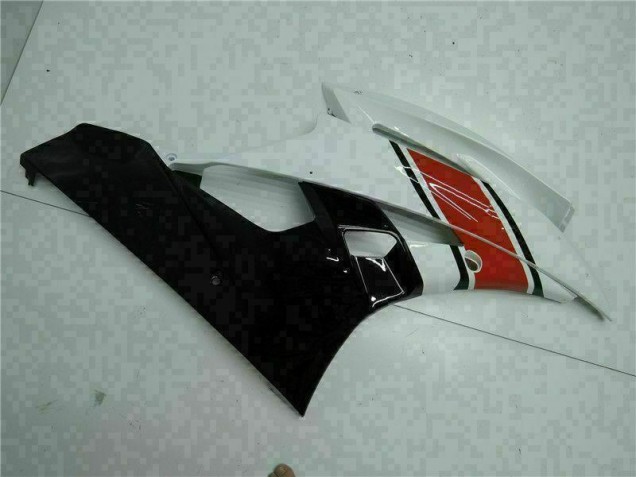 Vermelho Branco Abs Plástico Yamaha R6 06-07 Vermelho Branco Abs Plástico Yamaha R6 06-07