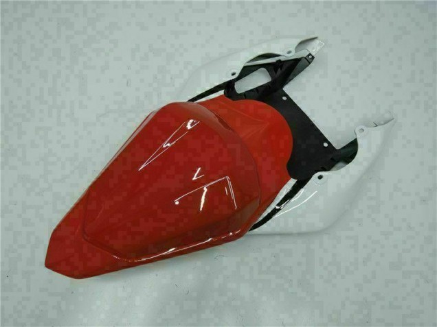 Vermelho Branco Abs Plástico Yamaha R6 06-07 Vermelho Branco Abs Plástico Yamaha R6 06-07