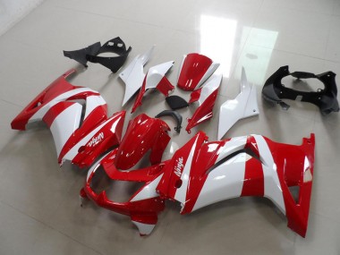 Vermelho Branco Carenagem Kawasaki ZX 250R 08-12