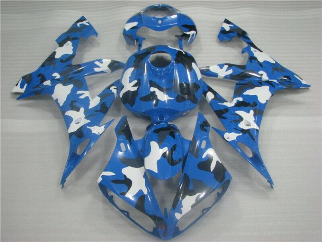Vermelho Branco Carenagem Yamaha R1 04-06