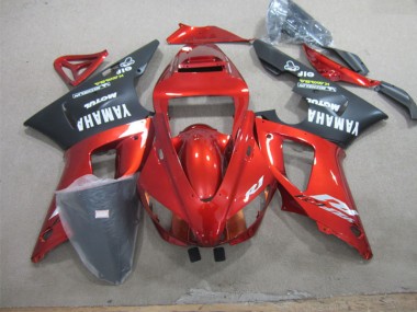 Vermelho Branco Carenagem Yamaha R1 09-11