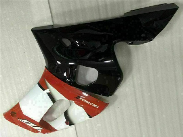 Vermelho Branco Carenagem Yamaha R6 98-02