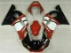 Vermelho Branco Carenagem Yamaha R6 98-02