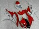 Vermelho Branco Kit Carenagem Yamaha R6 06-07 Vermelho Branco Kit Carenagem Yamaha R6 06-07