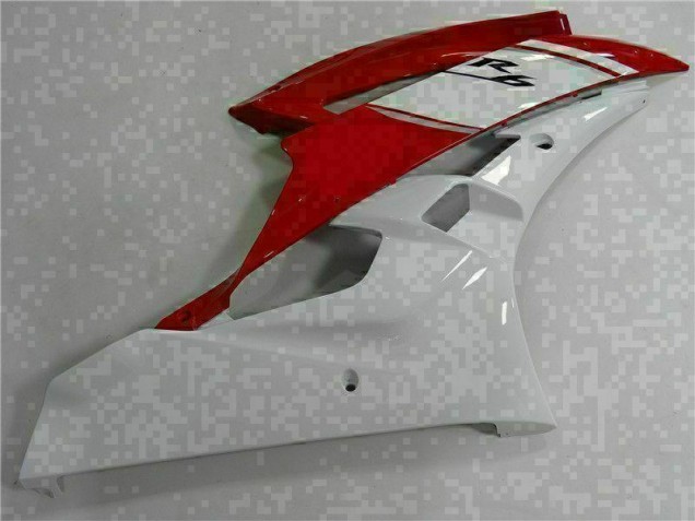 Vermelho Branco Kit Carenagem Yamaha R6 06-07 Vermelho Branco Kit Carenagem Yamaha R6 06-07