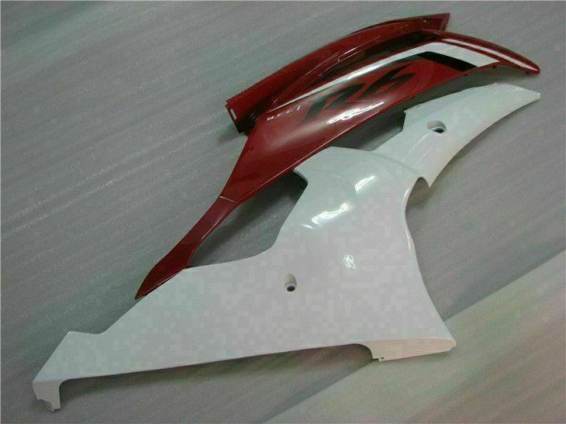 Vermelho Branco Kit Carenagem Yamaha R6 08-16 Vermelho Branco Kit Carenagem Yamaha R6 08-16