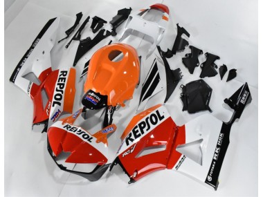 Vermelho Branco Laranja Repsol Carenagem Honda CBR 600RR 13-21