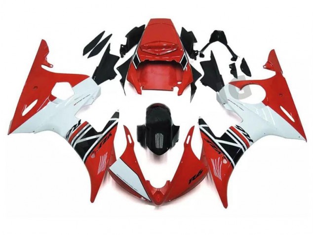 Vermelho Branco Preto Abs Kits Carenagem Yamaha R1 09-11