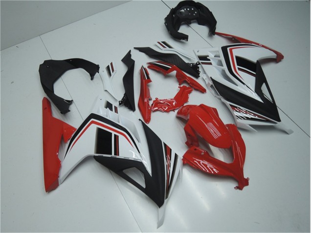 Vermelho Branco Preto Carenagem Kawasaki EX300 13-16
