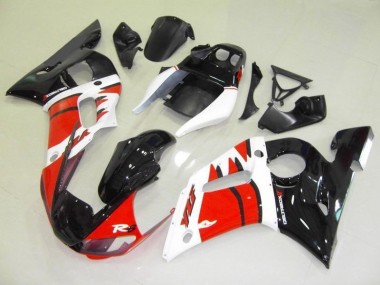 Vermelho Branco Preto Carroçaria Yamaha R6 98-02