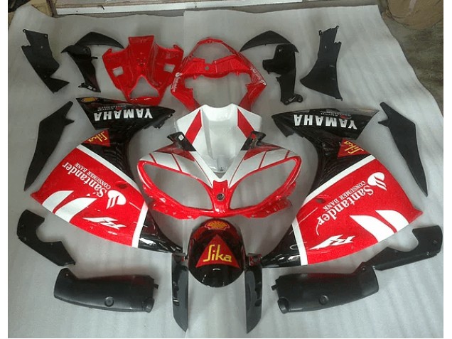 Vermelho Branco & Preto Graphic Carenagem Yamaha R1 09-11 Vermelho Branco & Preto Graphic Carenagem Yamaha R1 09-11