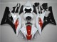 Vermelho Branco Preto Kits Carenagem Yamaha R6 06-07 Vermelho Branco Preto Kits Carenagem Yamaha R6 06-07